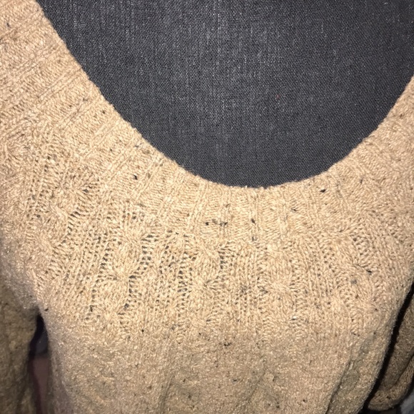 #335-J.Jill (S)Knit long sleeve oversized sweater in excellent shape - Picture 10 of 11